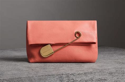 burberry purse safty pin|Love It Or Hate It: Burberry’s Safety Pin Clutch.